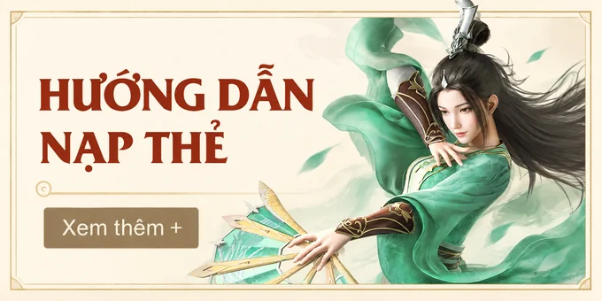 Hướng dẫn nạp thẻ